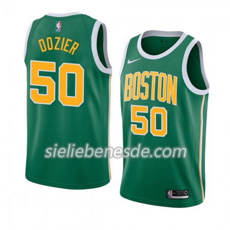 Herren NBA Boston Celtics Trikot P.J. Dozier 50 2018-19 Nike Grün Swingman